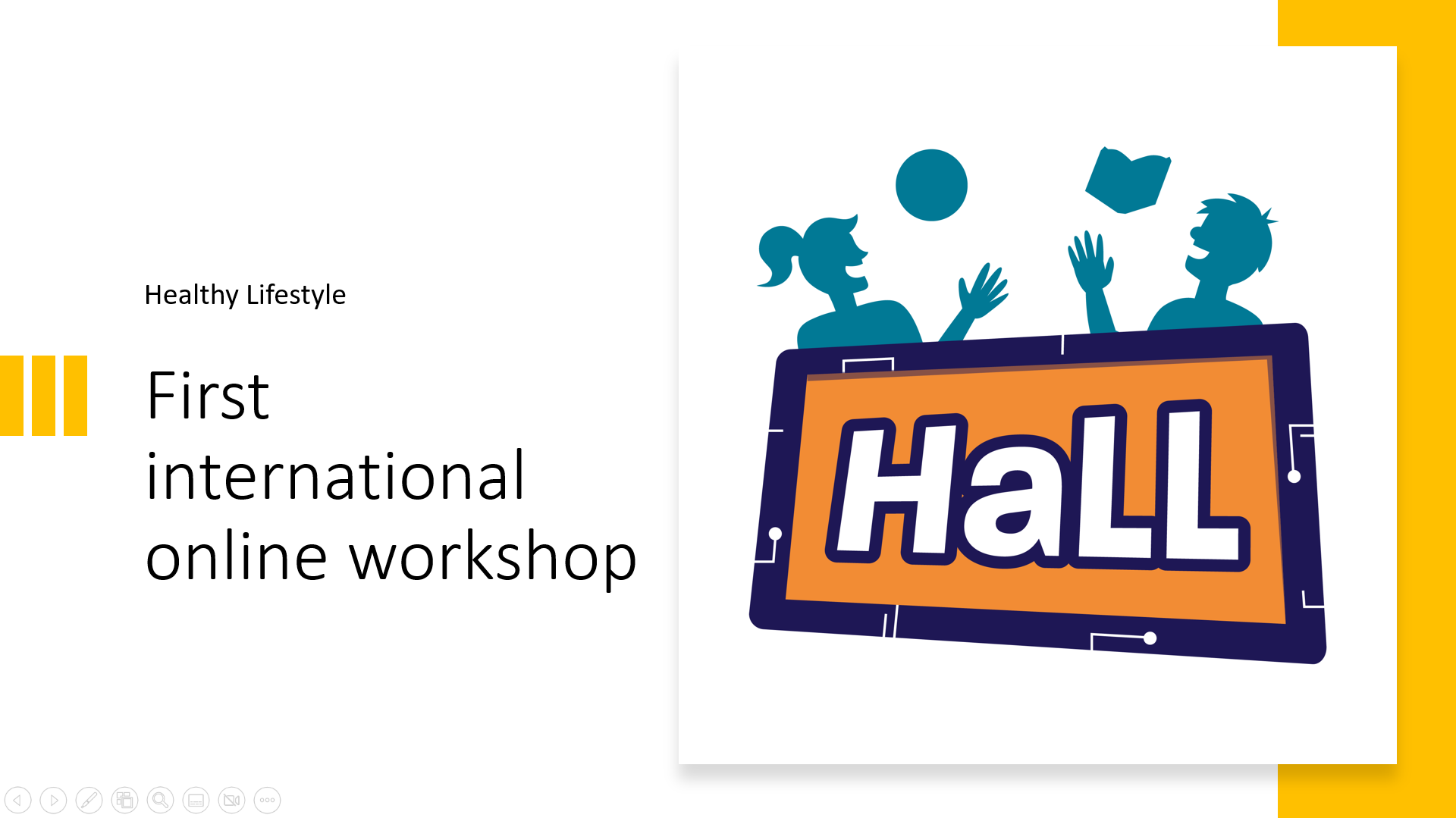 First online HaLL workshop with pupils